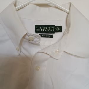 Lauren dress shirt white